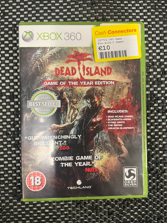 Dead Island Xbox 360