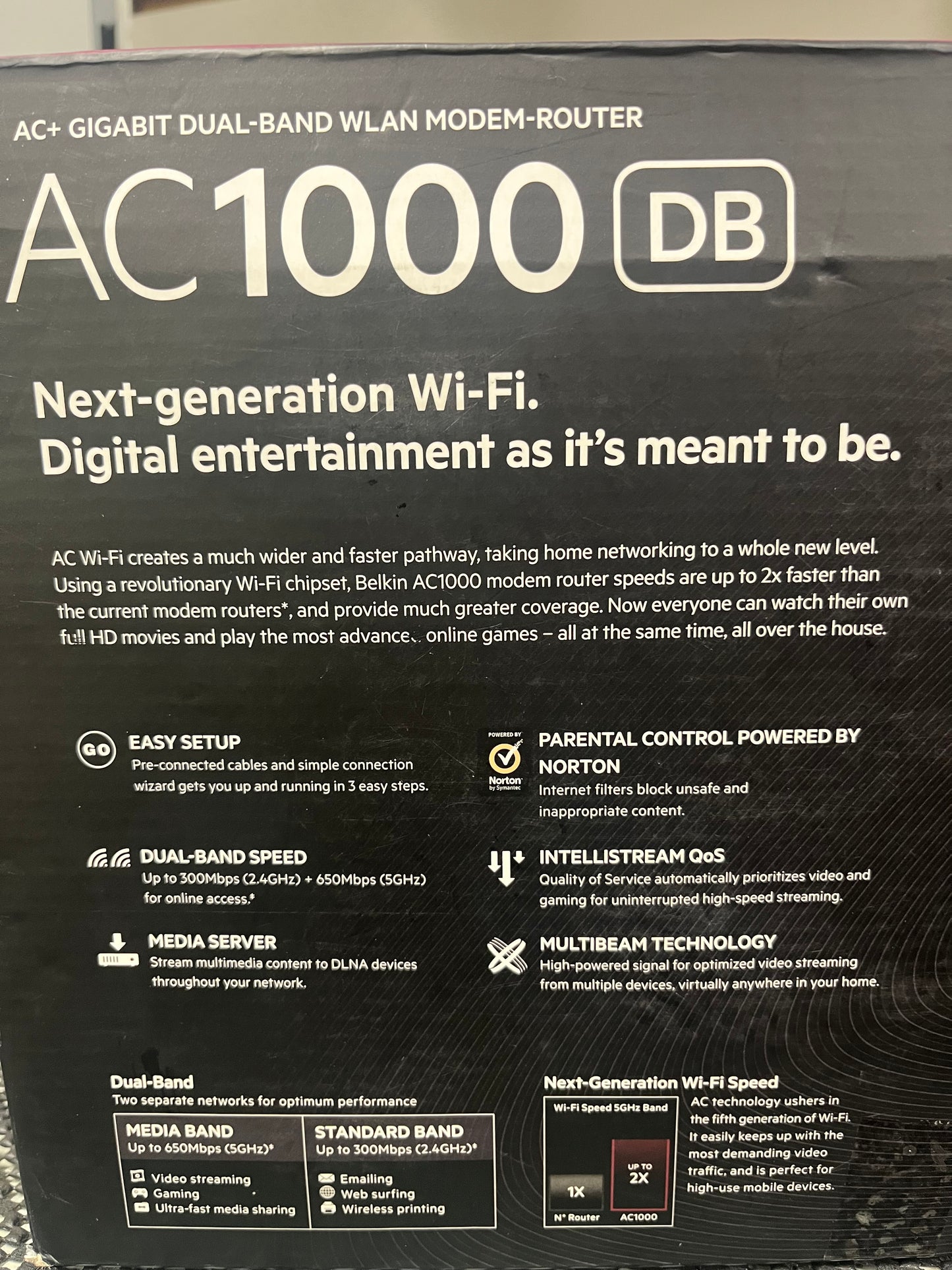 Belkin AC1000 Router