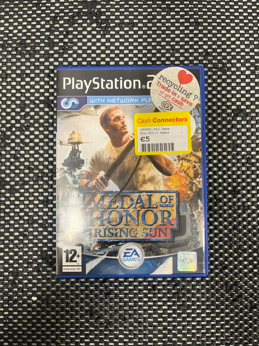 Medal Of Honor Rising Sun PS2