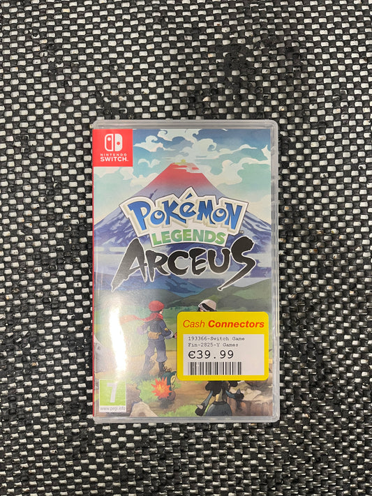Pokemon Legends Arceus Switch