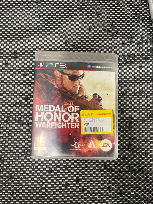Medal of Honour Warfighter PS3