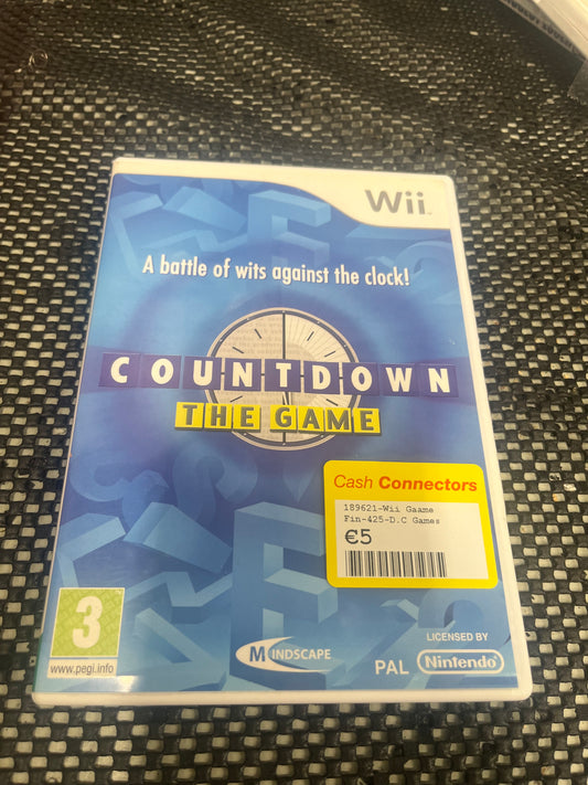 Countdown The Game Wii