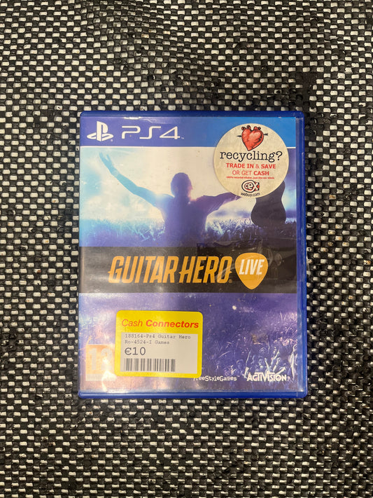 Guitar Hero Live PS4