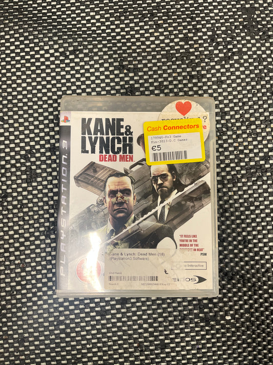 Kane & Lynch Dead Men PS3