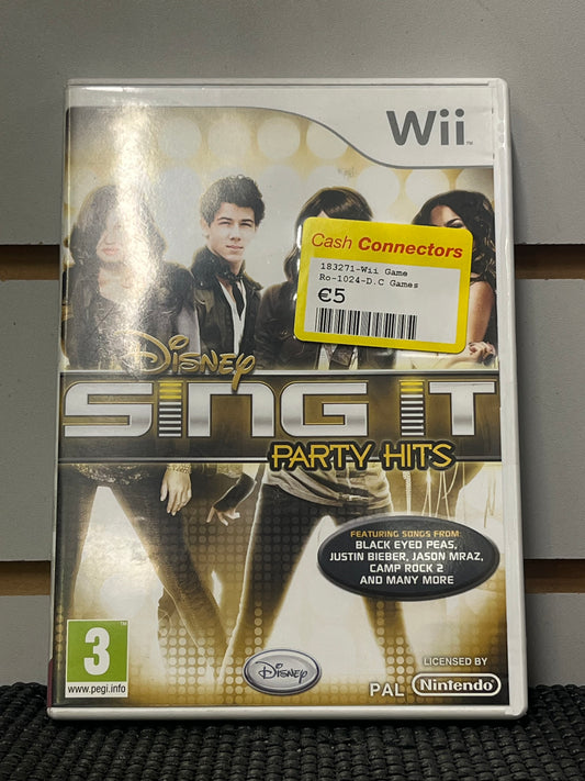 Disney Sing It Party Hits Wii