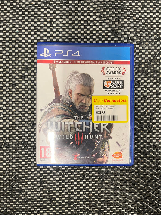 Witcher III Wild Hunt PS4