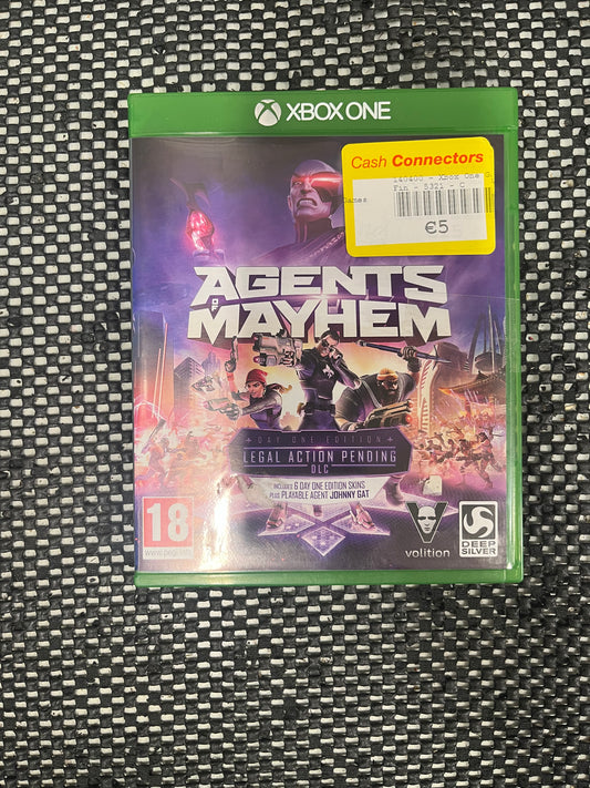 Agents Mayhem Xbox One