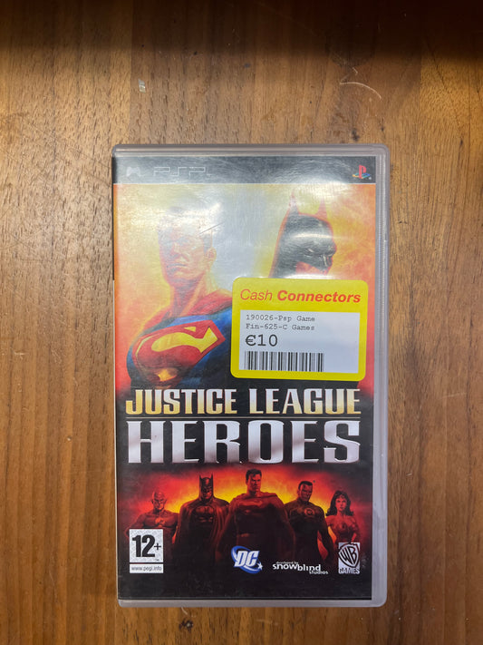 Justice League Heroes PSP