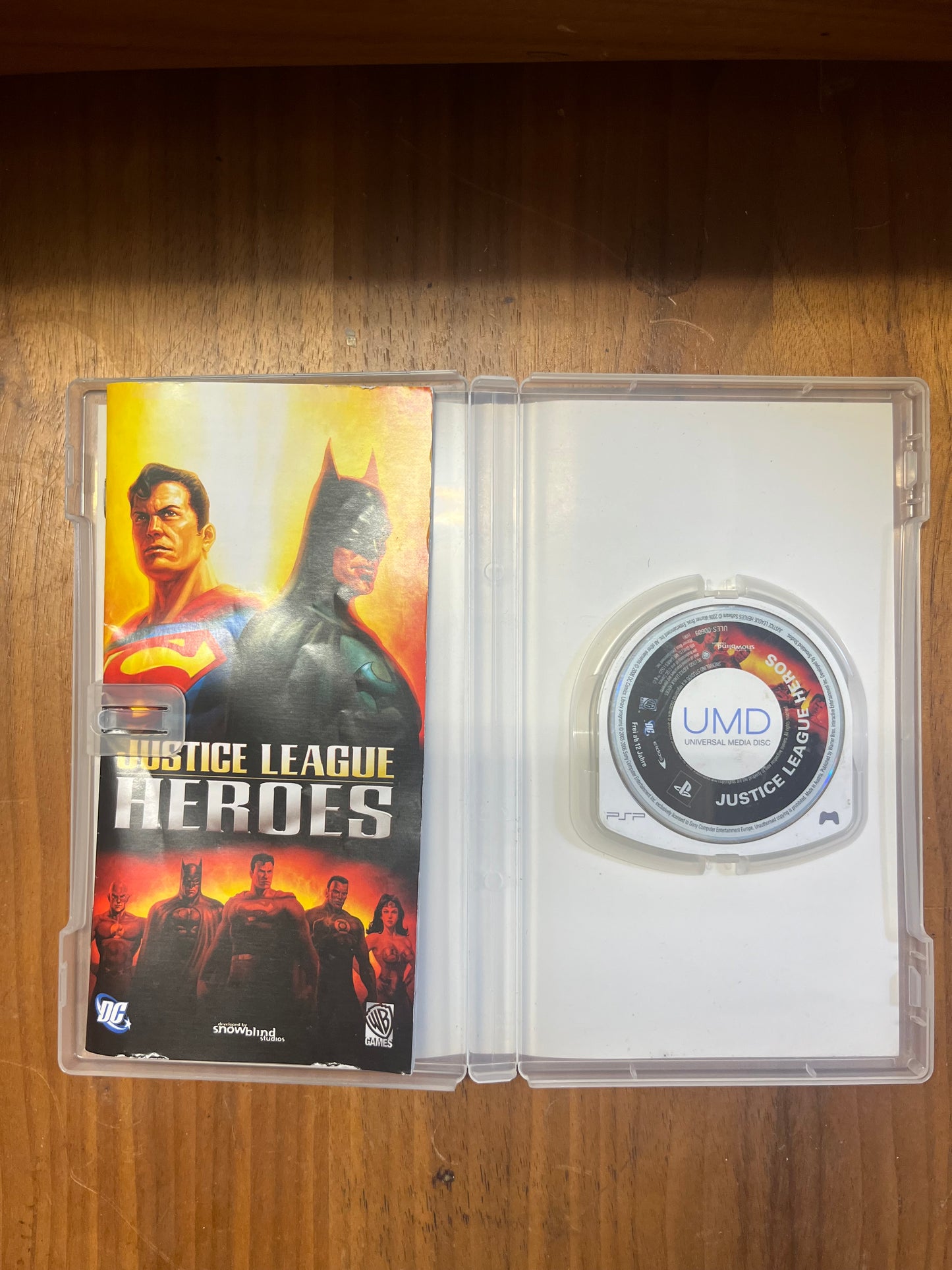 Justice League Heroes PSP