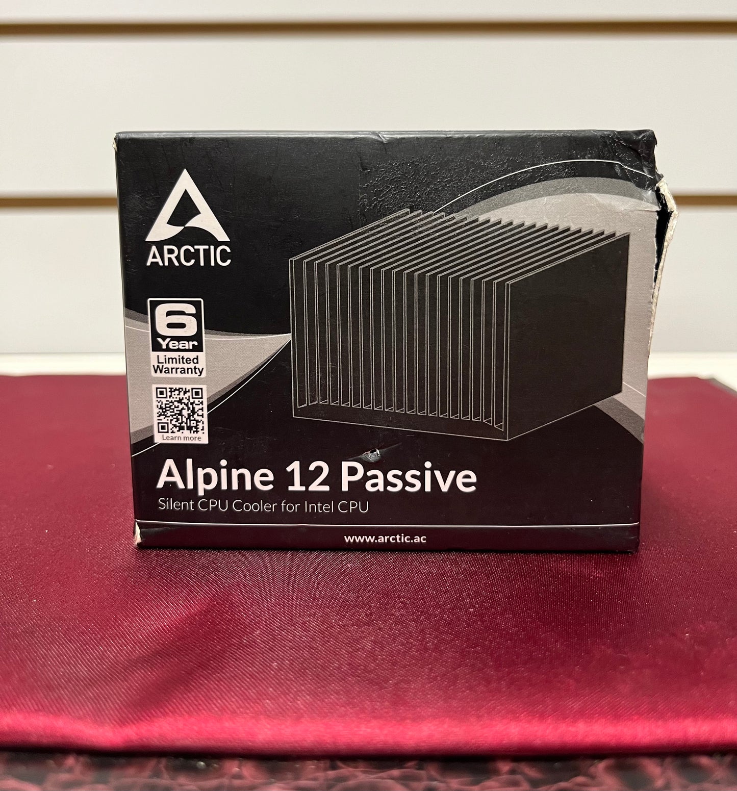 Arctic Alpine 12 Passive Silent CPU Cooler for Intel CPU