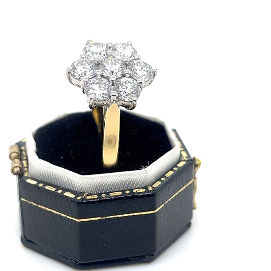 Daisy 7 stones Diamond Ring