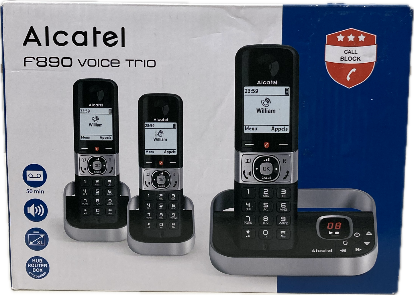 Alcatel f890 Voice Trio