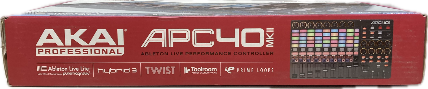 AKAI Professional APC40 MK II Ableton Live Performance Controller