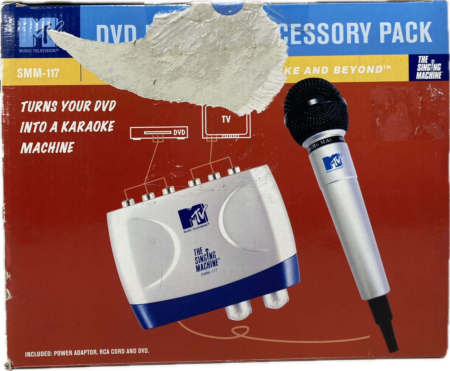 Music Television SMM-117 DVD Karaoke Accessory Pack