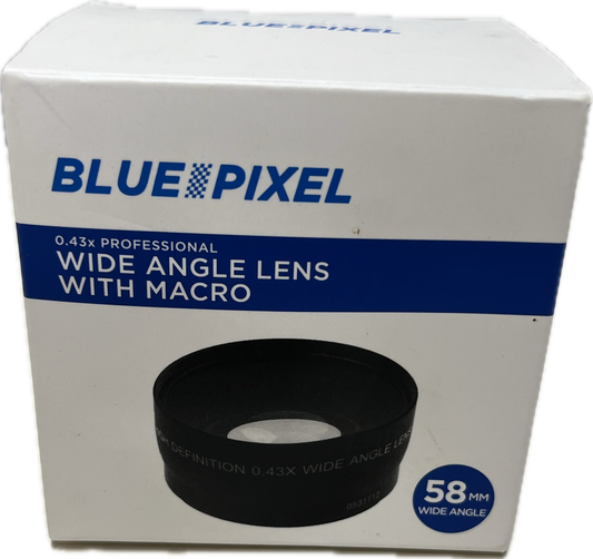 BluePixel Wide Angle Lens With Macro 0.43x Professional