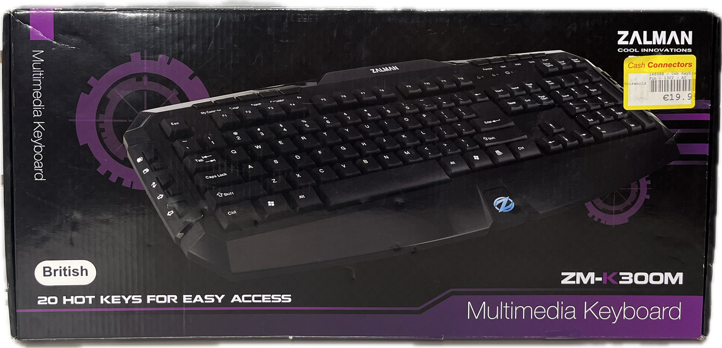 Zalman ZM-K300M Multimedia Keyboard