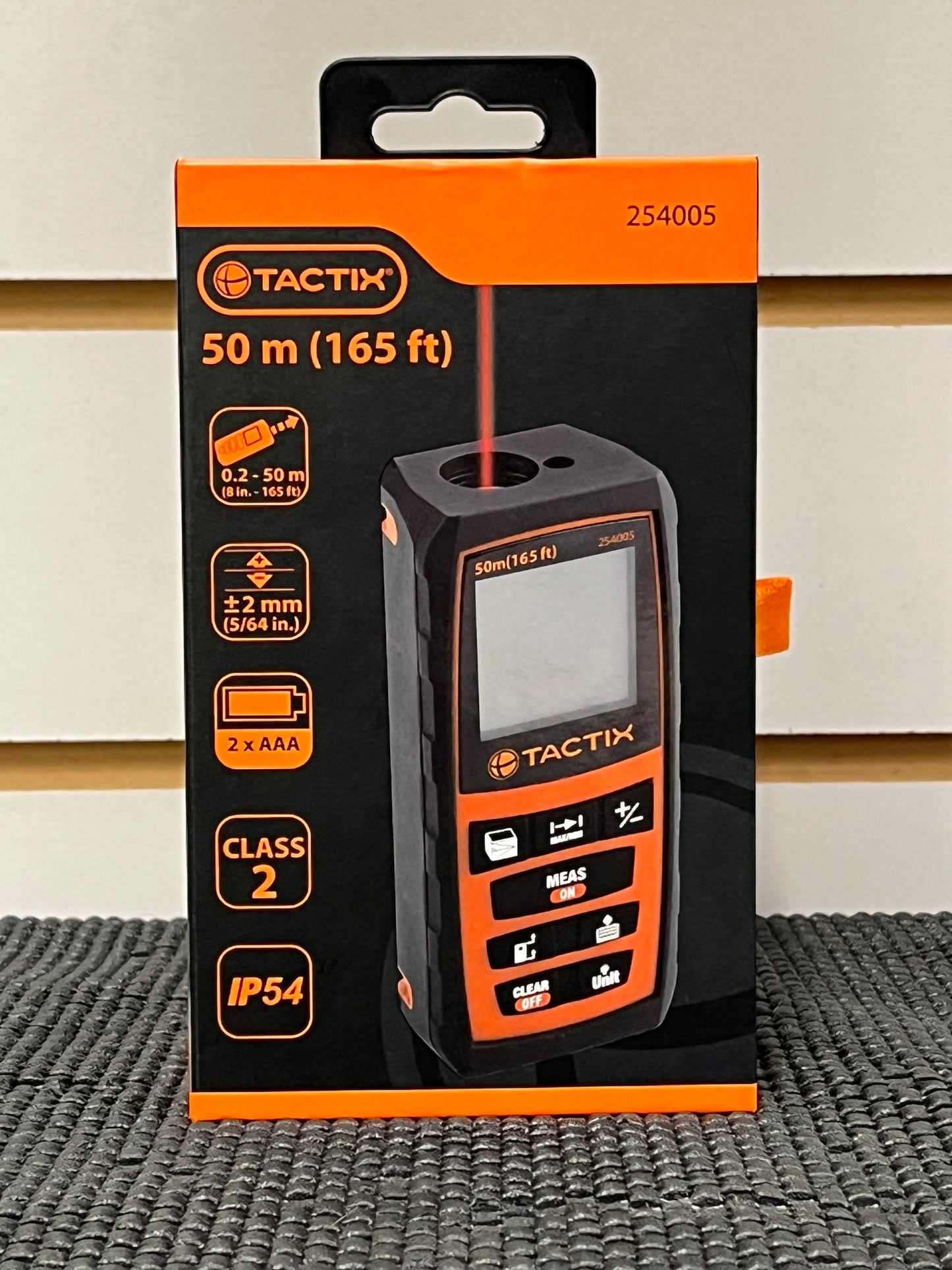 Tactix 50m Laser Distance Measurer