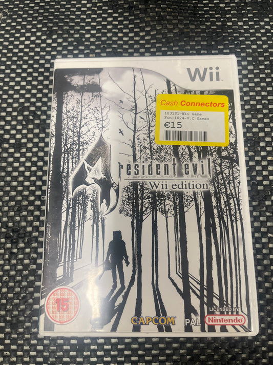 Resident Evil 4 Wii Game
