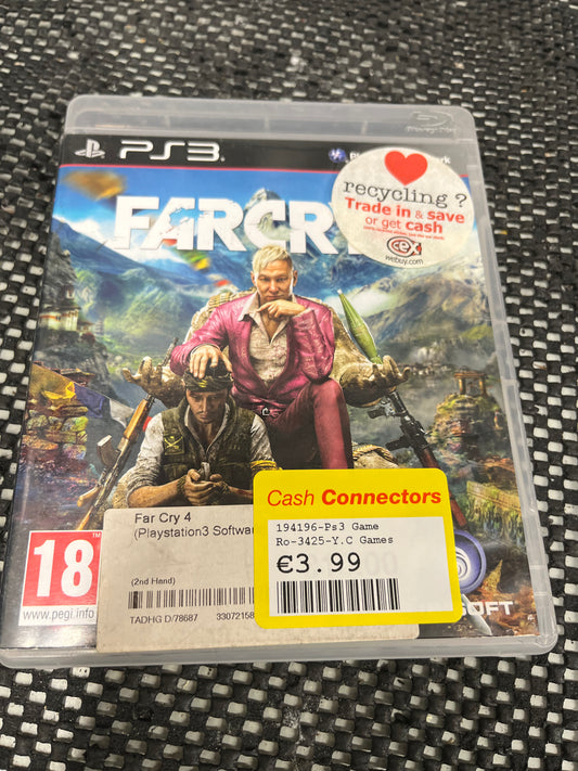 Far Cry 4 For Ps3