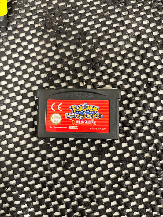 Pokemon Mystery Dungeon Red Team Rescue for Gameboy Advance