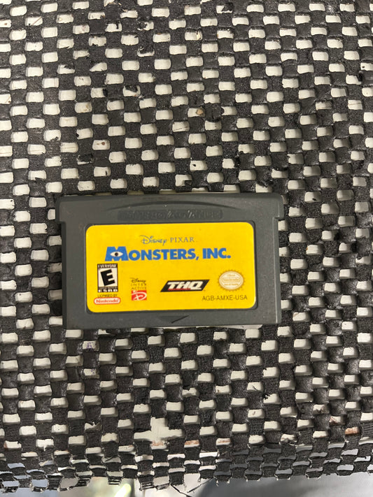 Monsters Inc for Gameboy Advance