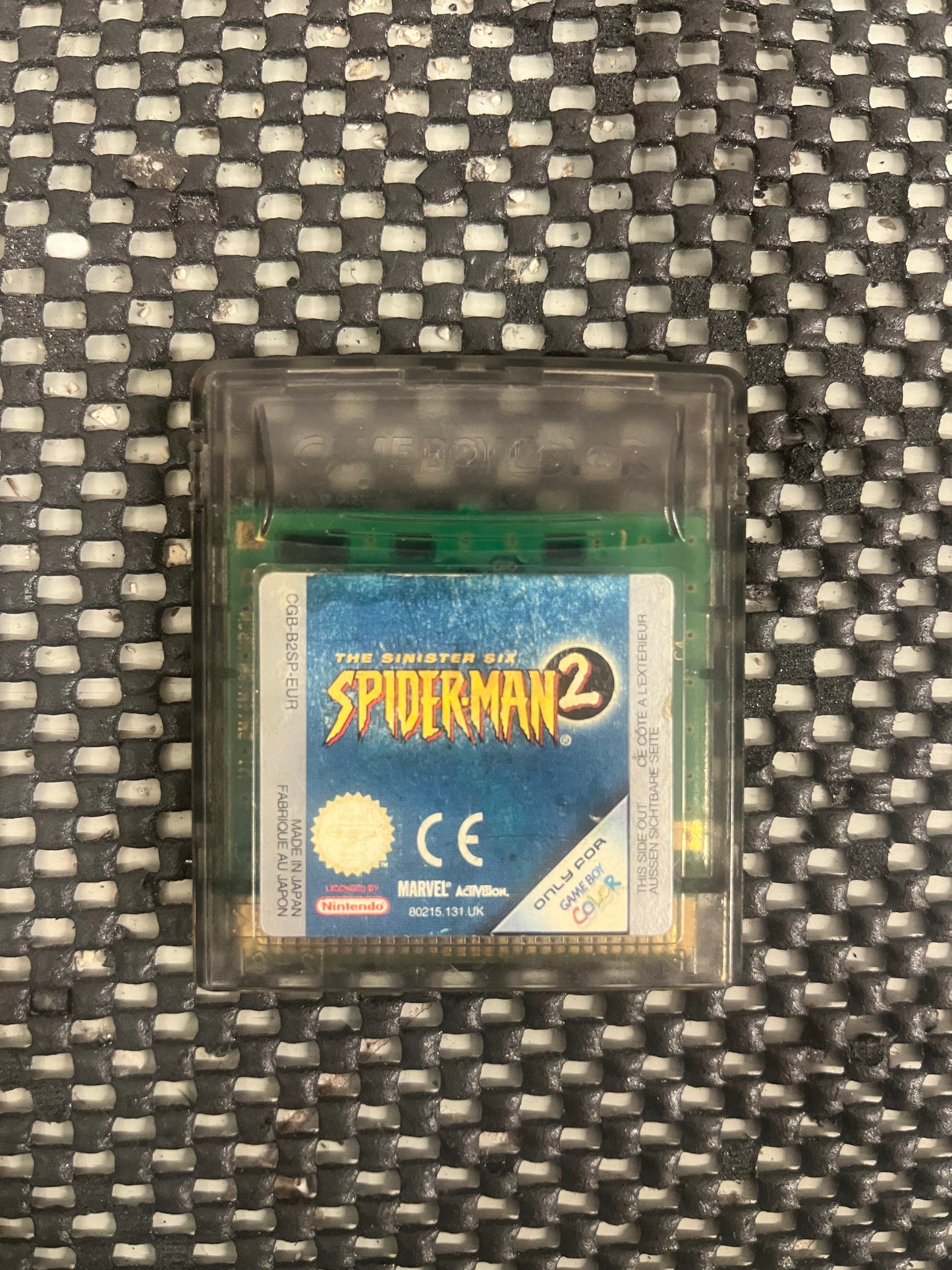 The Sinister Six Spiderman 2 Gameboy Color