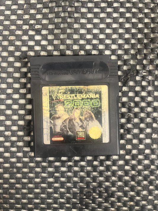 WrestleMania 2000 Gameboy