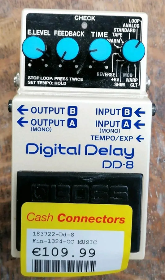 Boss DD-8 digital delay pedal