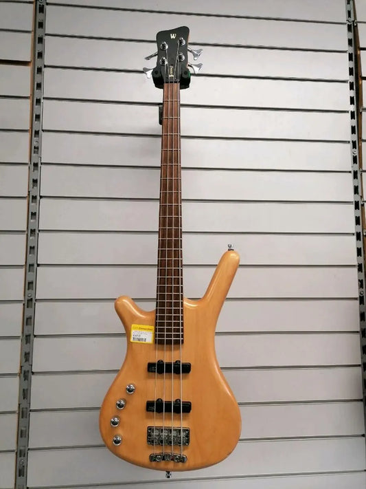 Warwick left handed corvette rock bass