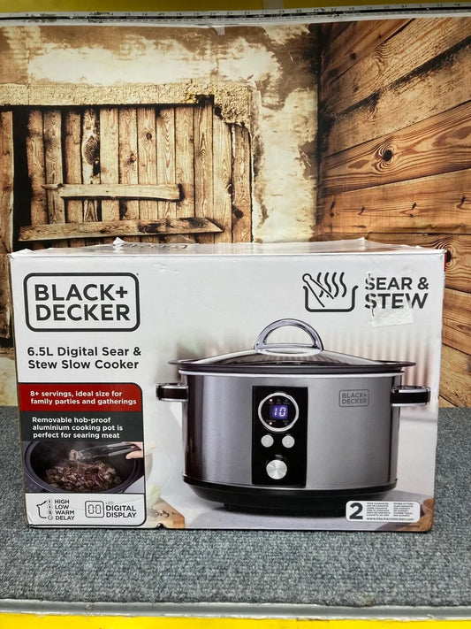 Black and Decker Sear and Stew digital slow cooker